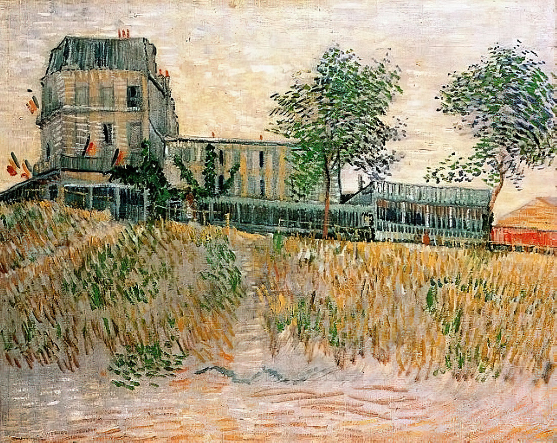 Café Terrace at Night Poster: A Guide to Van Gogh's Iconic Masterpiece - The Restaurant de la Sirene at Asnieres by Vincent van Gogh