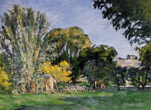 Cézanne at the National Gallery of Art: A Curator's Guide to the Master's Legacy - The Trees of Jas de Bouffan by Paul Cézanne