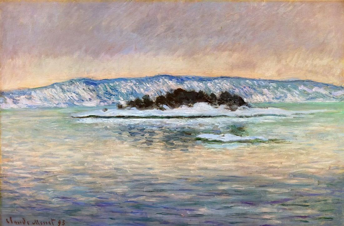 Claude Monet Posters: A Curated Guide to Impressionist Masterpieces for Your Space - The Fjord, near Christiania by claude monet