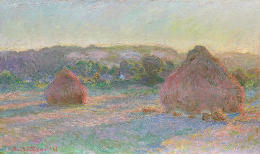 Claude Monet Water Lilies Canvas: The Ultimate Guide to Owning a Masterpiece - Stacks of Wheat End of Summer by claude monet