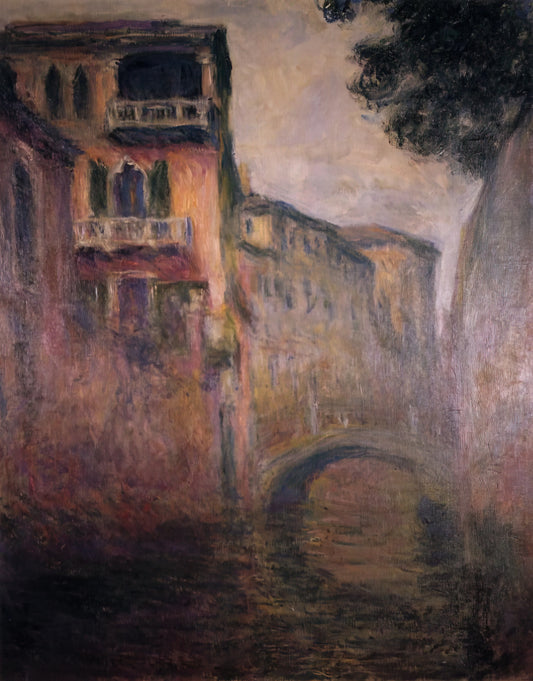 Claude Monet's La Japonaise: A Masterpiece of Japonisme and Cultural Fusion - Rio della Salute 02 by claude monet