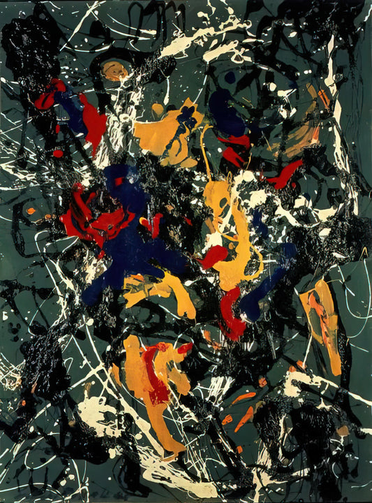 Clement Greenberg and Jackson Pollock: The Critic Who Defined Abstract Expressionism - NUMBER 3 1948 by Jackson Pollock