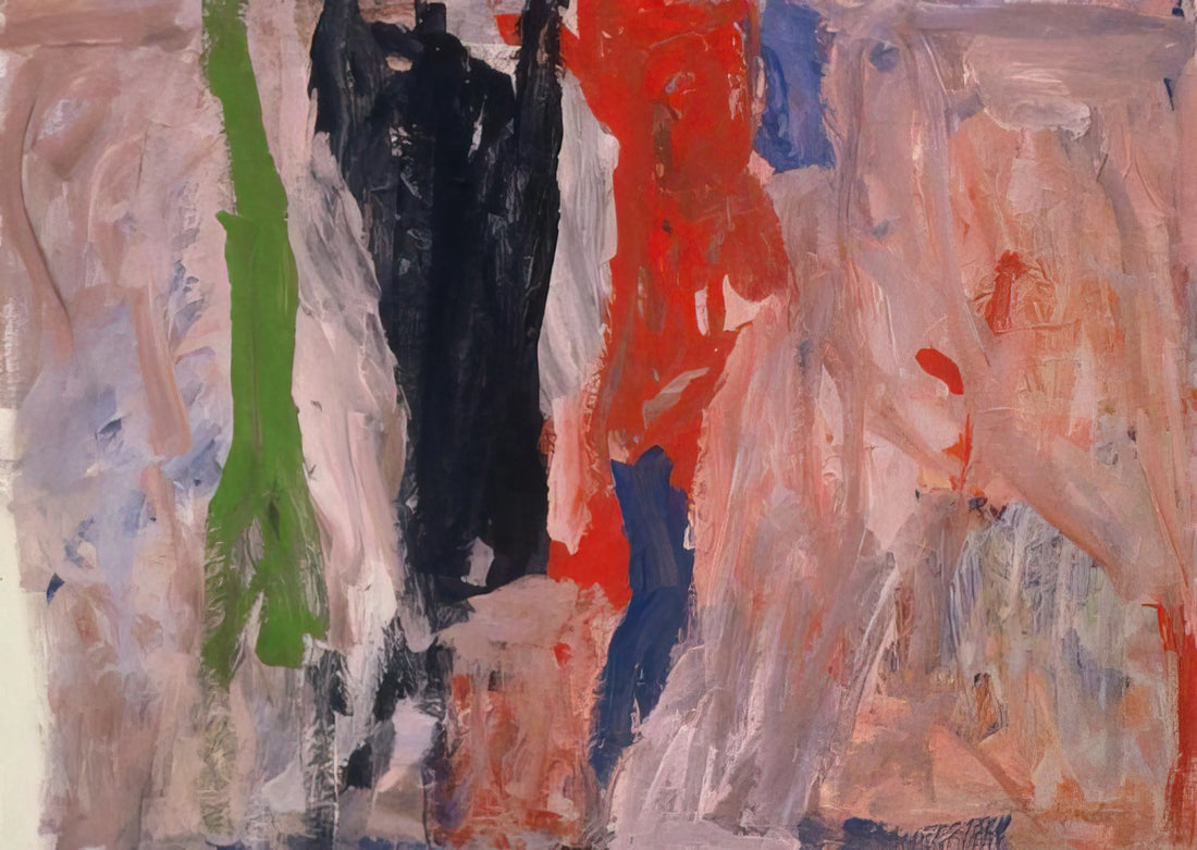 Conversations with Philip Guston: Unpacking the Artist's Radical Late Style - LAST PIECE 1958 by Philip Guston