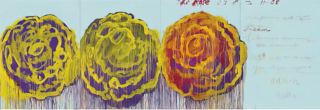 Cy Twombly: The Artsy Maverick Who Redefined Abstract Expressionism - The Rose  III  by Cy Twombly