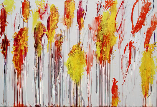 Cy Twombly's Treatise on the Veil: Decoding the Artist's Most Elusive Masterpiece - Lepanto, Part XII by Cy Twombly