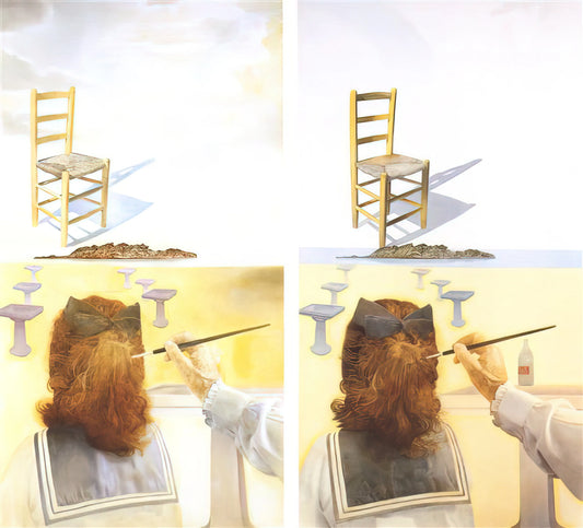 Dali Disney: The Surrealist Collaboration That Redefined Animation Art - THE CHAIR by Salvador Dali