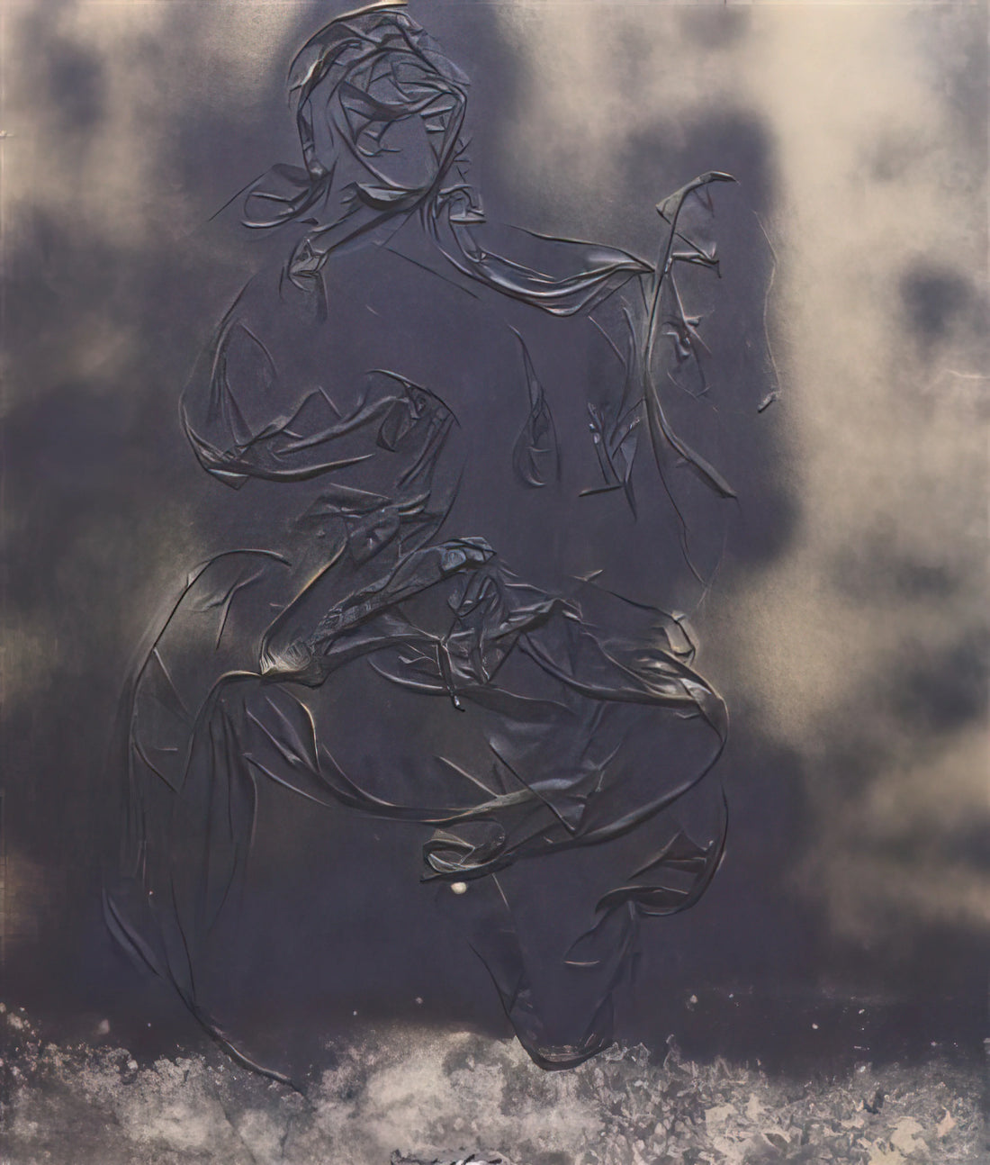 Dalivision Lithograph: A Surrealist Masterpiece of Optical Illusion and Artistic Innovation - ARAB by Salvador Dali