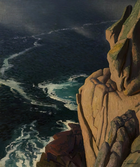Dame Laura Knight Prints: A Collector's Guide to the Pioneering British Artist's Graphic Work - THE CRUEL SEA 1967 by Laura Knight