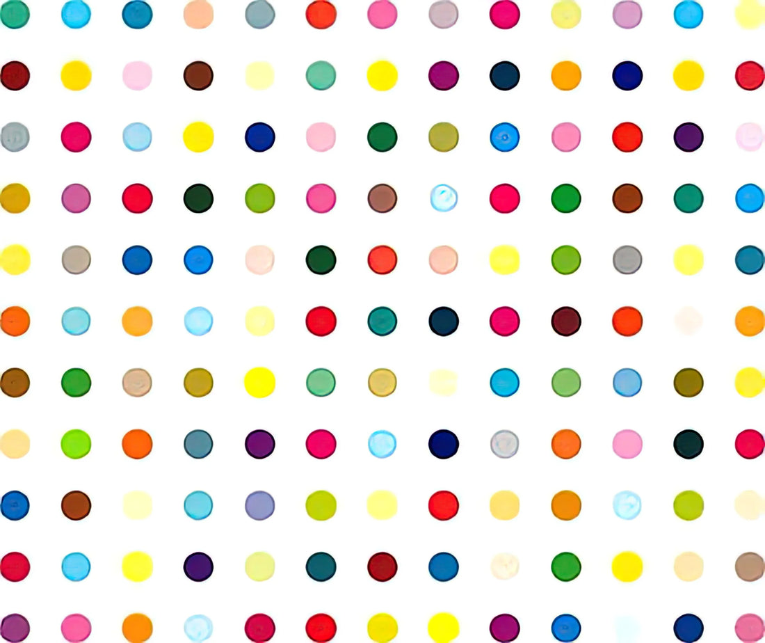 Damien Hirst Most Expensive: The Record-Breaking Works of a Contemporary Art Icon - LSD by Damien Hirst