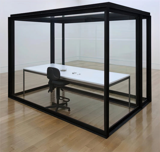 Damien Hirst's 'Politeness': A Study in Contemporary Art's Provocative Elegance - THE ACQUIRED INABILITY TO ESCAPE 1991 by Damien Hirst