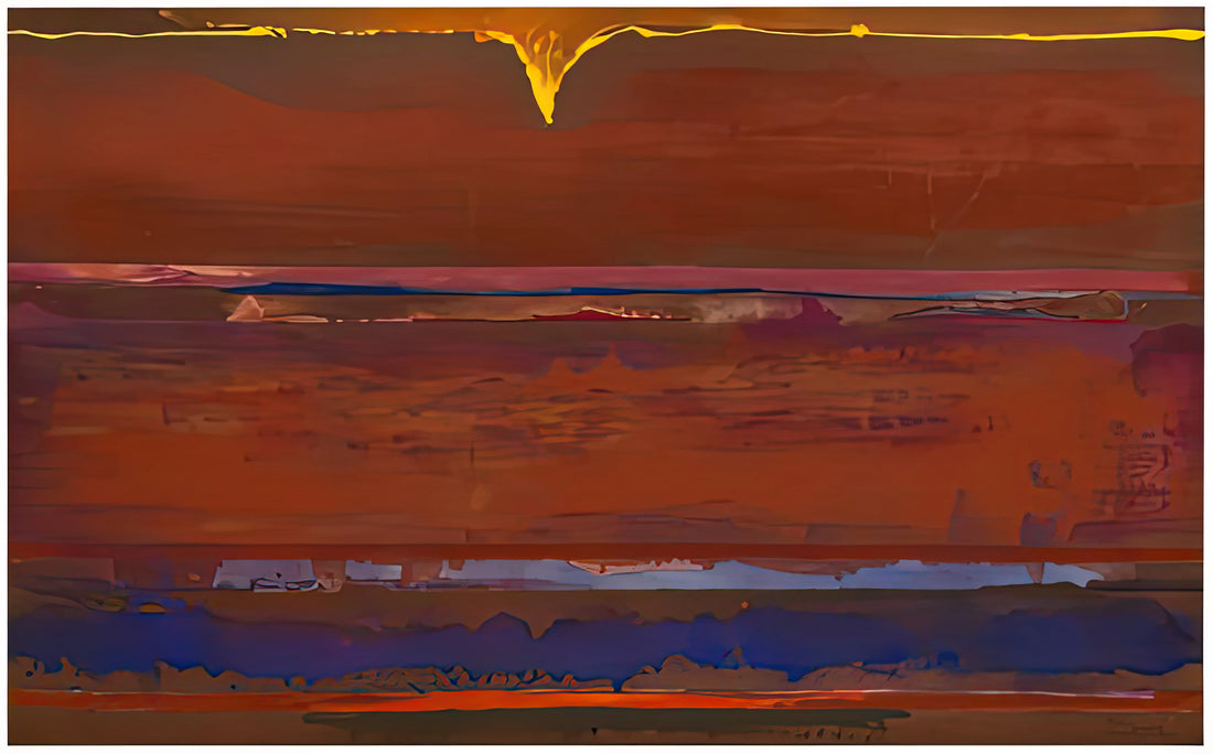 Dancing Through Fields of Color: The Story of Helen Frankenthaler - Desert Pulse, 1991- by Helen Frankenthaler