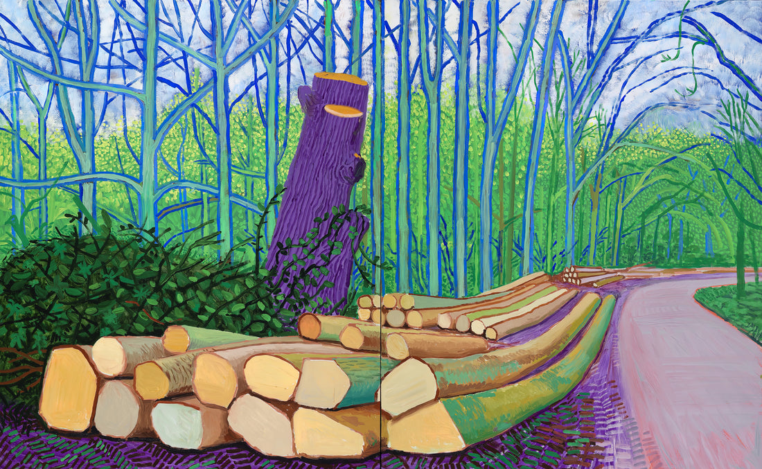 David Hockney Canvas Prints: A Collector's Guide to Vibrant Modern Art - David Hockney by David Hockney