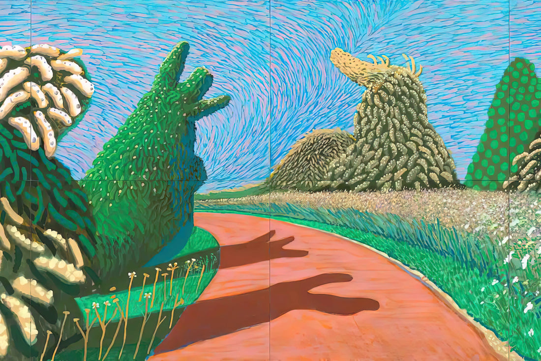 David Hockney Etchings for Sale: A Collector's Guide to His Graphic Mastery - David Hockney by David Hockney