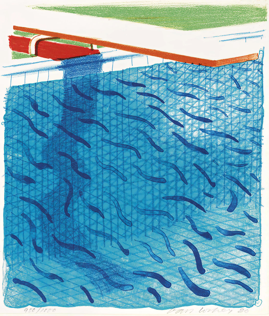 David Hockney Poster: A Vibrant Portal into Pop Art and California Dreaming - David Hockney by David Hockney