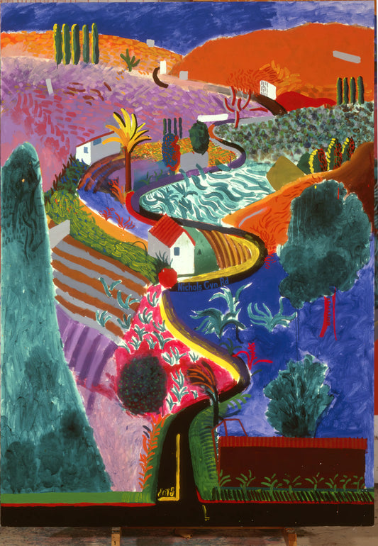 David Hockney Posters: Beyond Amazon to Museum-Quality Art Prints - David Hockney by David Hockney