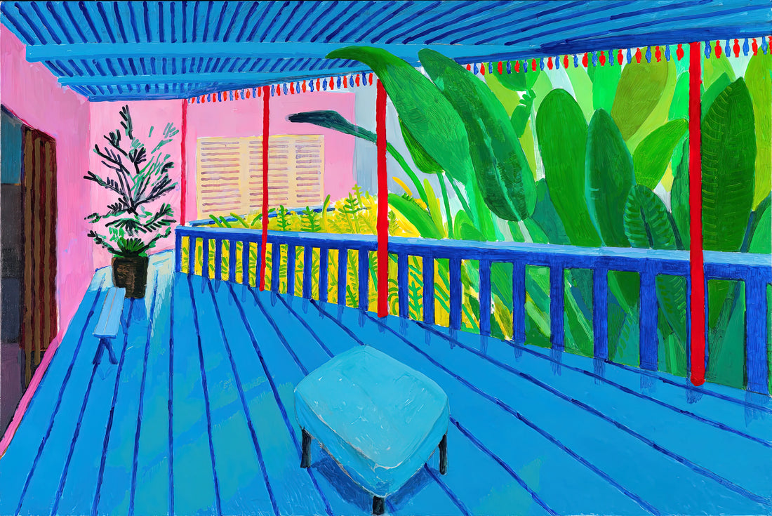 David Hockney Windows: A Portal to Light, Color, and California Dreaming - David Hockney by David Hockney