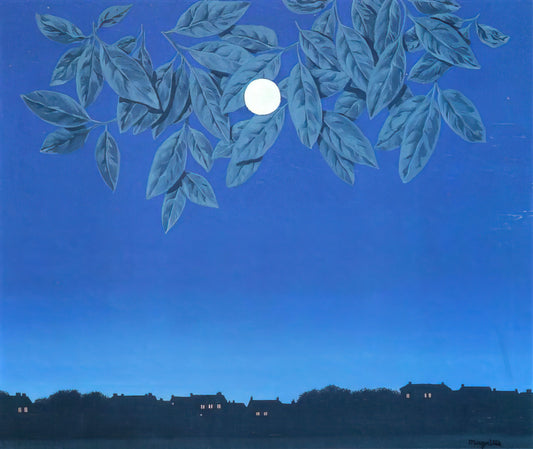 Decalcomania and René Magritte: The Surrealist Technique That Challenged Reality - THE BLANK PAGE 1967 by Rene Magritte