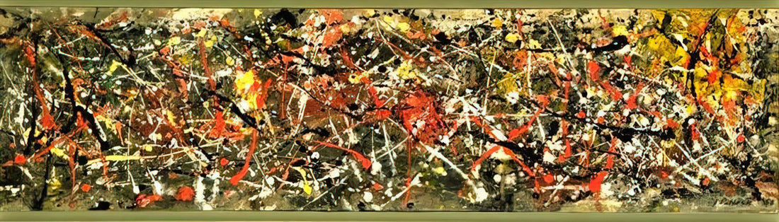 Decoding Jackson Pollock's Numbered Series: The Profound Impact of Works Like "No. 4" - NUMBER 25 by Jackson Pollock