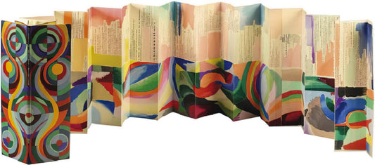 Delaunay Prints: Capturing the Rhythm of Orphism in Modern Art - PROSE OF THE TRANS SIBERIAN AND OF LITTLE JEHANNE OF FRANCE 1913 by Sonia Delaunay