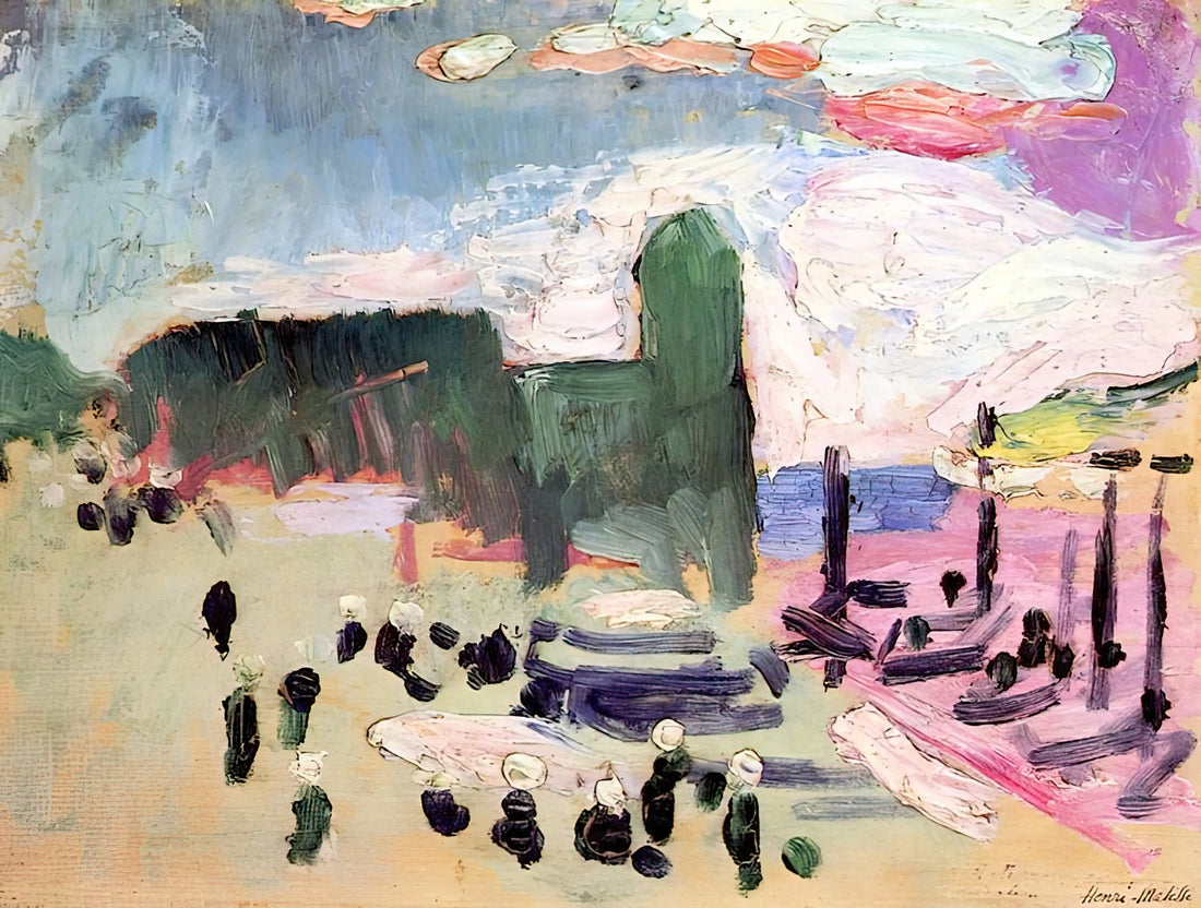 Desenio Henri Matisse: Understanding the Master's Drawings and Their Enduring Appeal - COLLIOURE 1905 by Henri Matisse