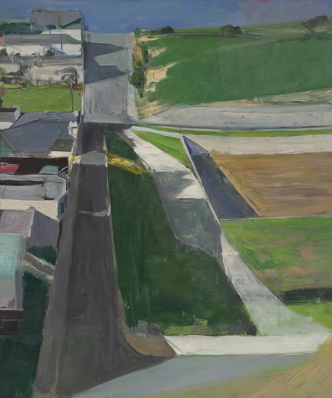 Diebenkorn Prints for Sale: A Collector's Guide to Acquiring Museum-Quality Art - Cityscape I by Richard Diebenkorn