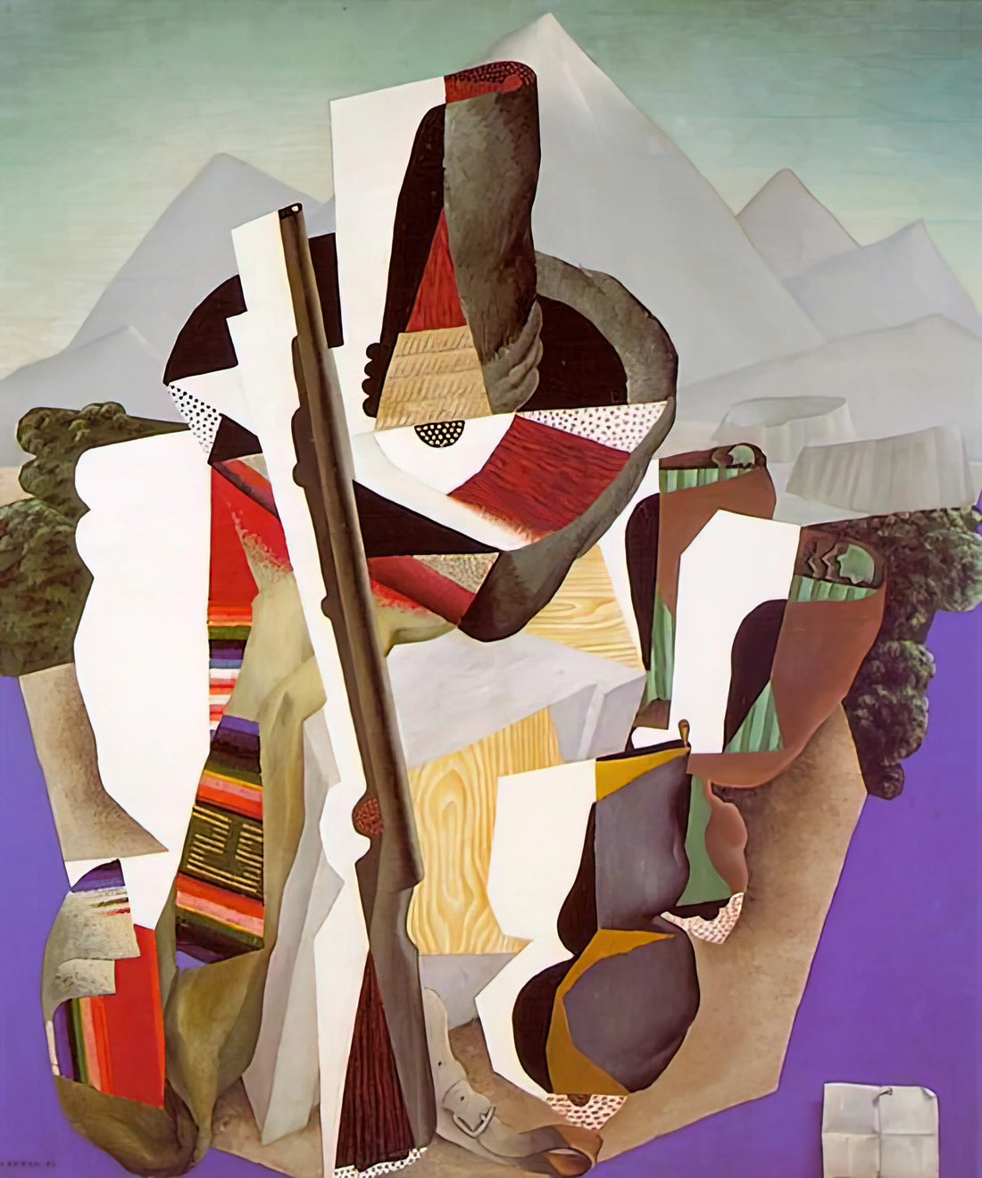 Diego Rivera and Henry Ford: An Unlikely Artistic Alliance in Industrial America - ZAPATISTA LANDSCAPE THE GUERRILLA 1915 by Diego Rivera
