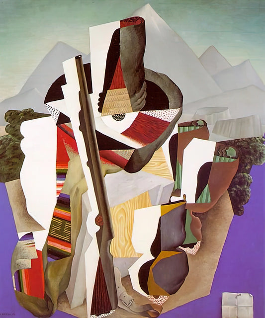Diego Rivera and Henry Ford: An Unlikely Artistic Alliance in Industrial America - ZAPATISTA LANDSCAPE THE GUERRILLA 1915 by Diego Rivera