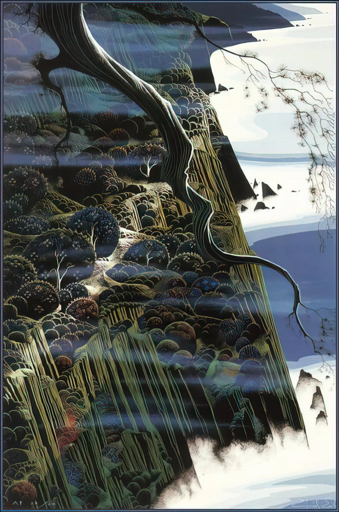 Disney Eyvind Earle: The Visionary Artist Behind Sleeping Beauty's Stylistic Revolution - From Out of the Sea by Eyvind Earle