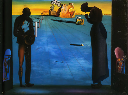 Don Quixote Dali Print: Surrealism's Knight Errant in Modern Art - ANGELUS by Salvador Dali