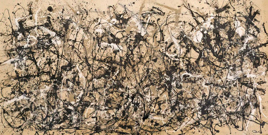 Early Pollock Paintings: The Formative Years of an Abstract Expressionist Icon - AUTUMN RHYTHM NUMBER 30 1950 by Jackson Pollock