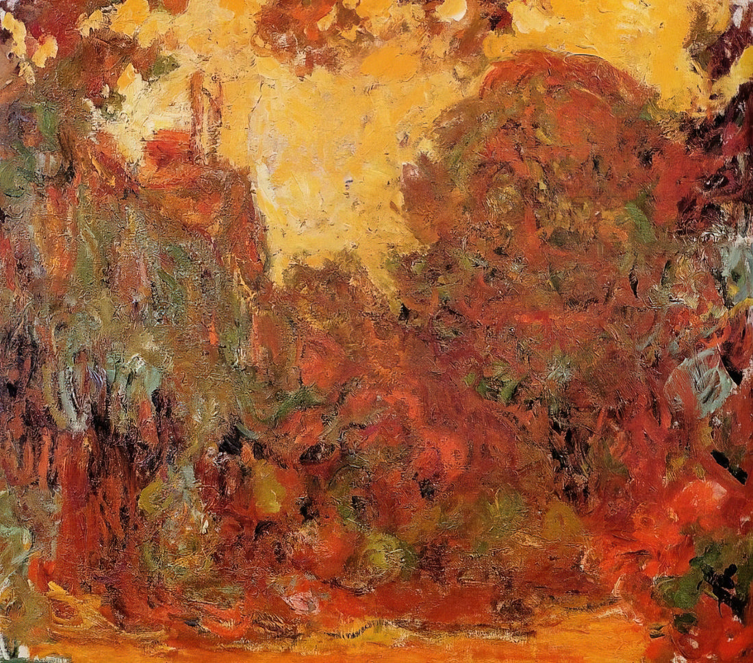 Édouard Manet and Claude Monet: The Revolutionary Friendship That Shaped Modern Art - The House Seen from the Rose Garden by claude monet
