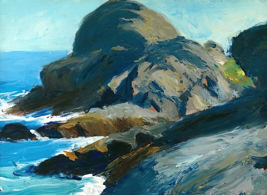 Edward Hopper Nighthawks Reproduction: Acquiring an Icon of American Art - Rocky Shore by Edward Hopper