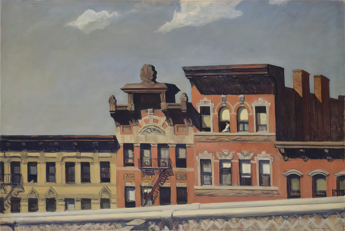 Edward Hopper Sea Paintings: A Study in Solitude and Light - From Williamsburg Bridge by Edward Hopper