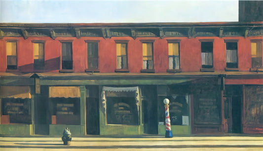 Edward Hopper at the National Gallery: A Curator's Guide to His Iconic American Scenes - Early Sunday Morning by Edward Hopper