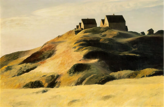 Edward Hopper's Morning Sun Poster: A Window into Solitude and Light - Corn Hill by Edward Hopper