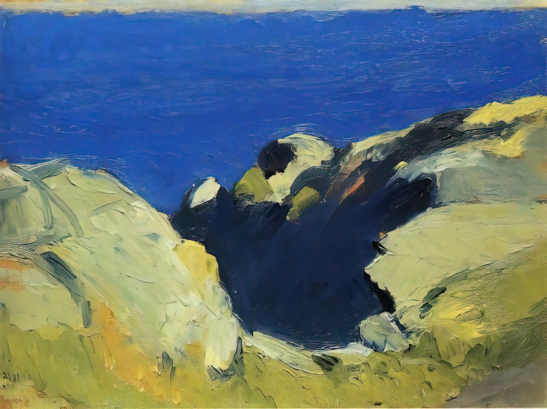 Edward Hopper's Night Paintings: The Poetics of Urban Solitude - Rocks by Edward Hopper