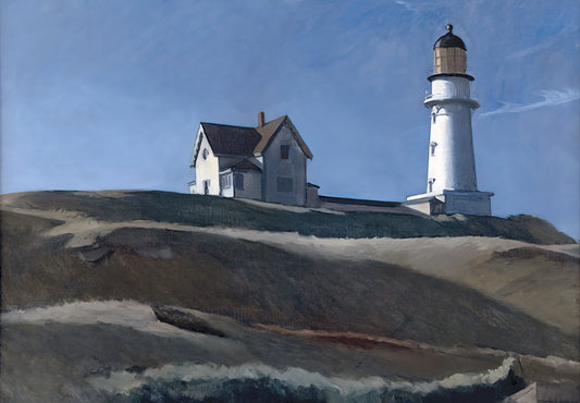 Edward Hopper's Nighthawks: An Icon of American Solitude - Lighthouse HIll by Edward Hopper