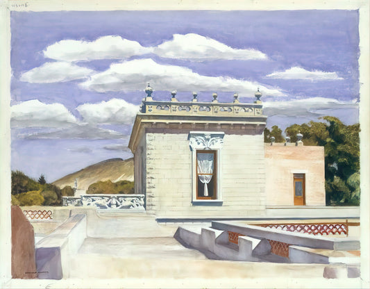 Edward Hopper's Williamsburg Bridge: A Masterpiece of Urban Solitude - Saltillo Mansion by Edward Hopper