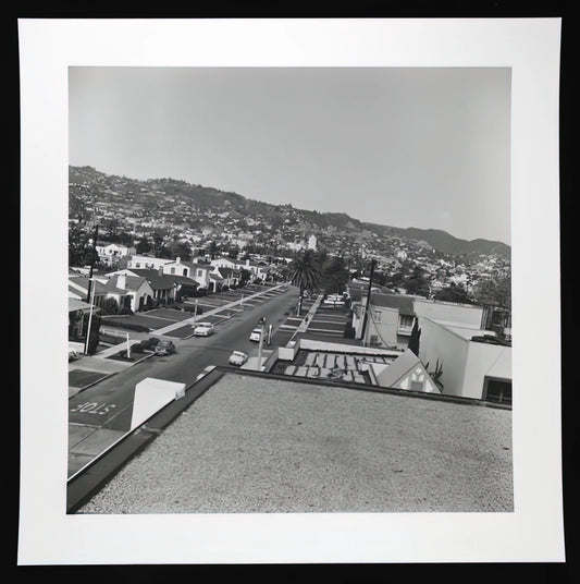 Edward Ruscha Posters: The Art of Words, Gas Stations, and American Icons - RESIDENTIAL ROOFTOPS SERIES 1 by Edward Ruscha