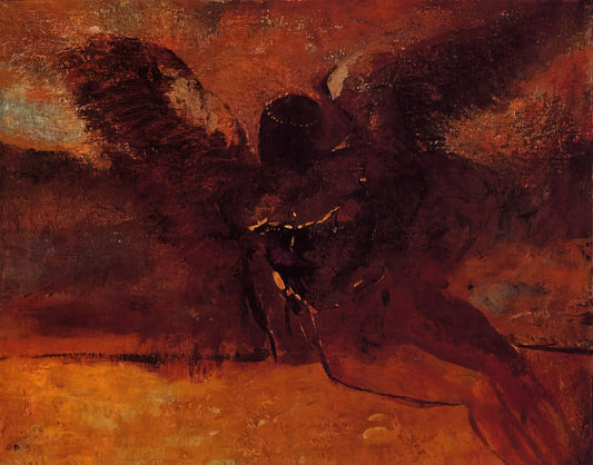 Erik Satie & Picasso: The Unlikely Friendship That Shaped Modern Art - The Fall of Icarus - 1958 by Pablo Picasso