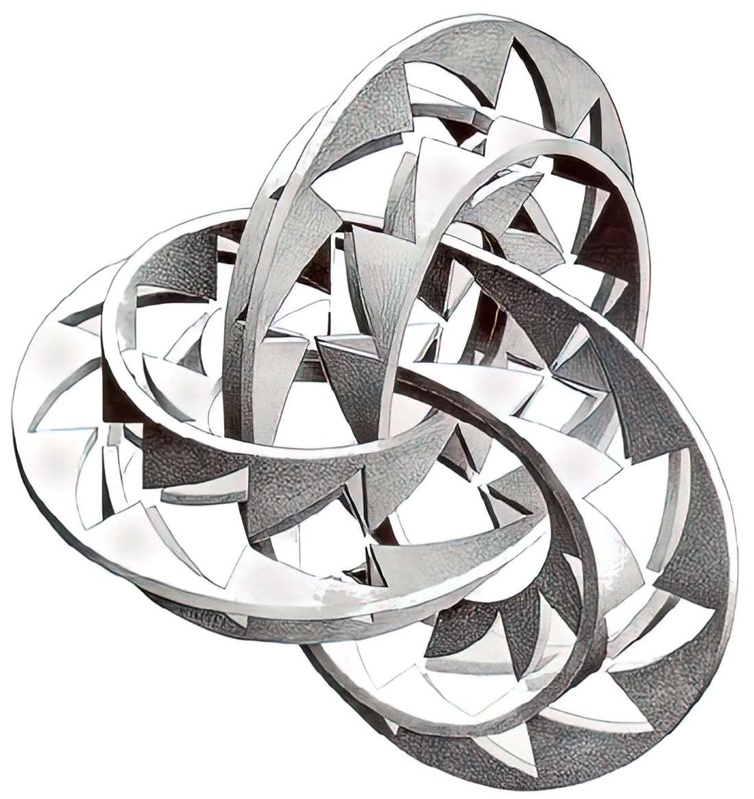 Escher Pop Up: The Illusionist's Art in Three Dimensions - KNOT by MC Escher