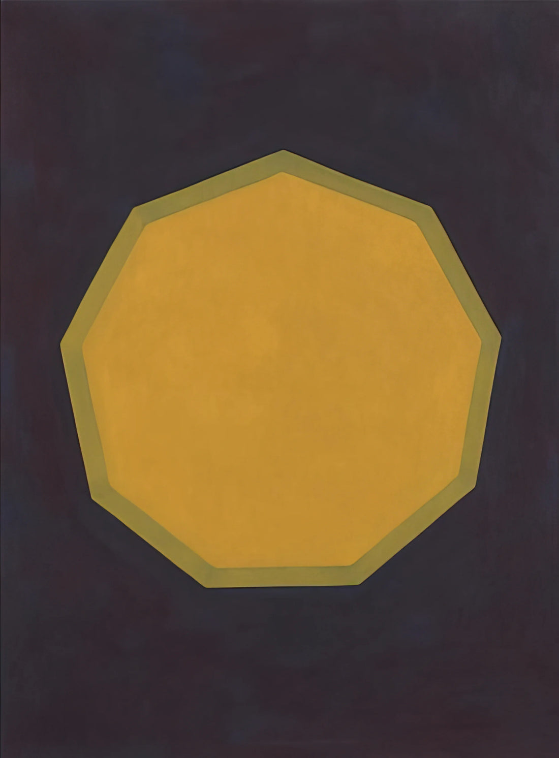 Eva LeWitt and Sol LeWitt: Exploring Artistic Legacies and Conceptual Printmaking - Nine-Sided Figure by Sol LeWitt