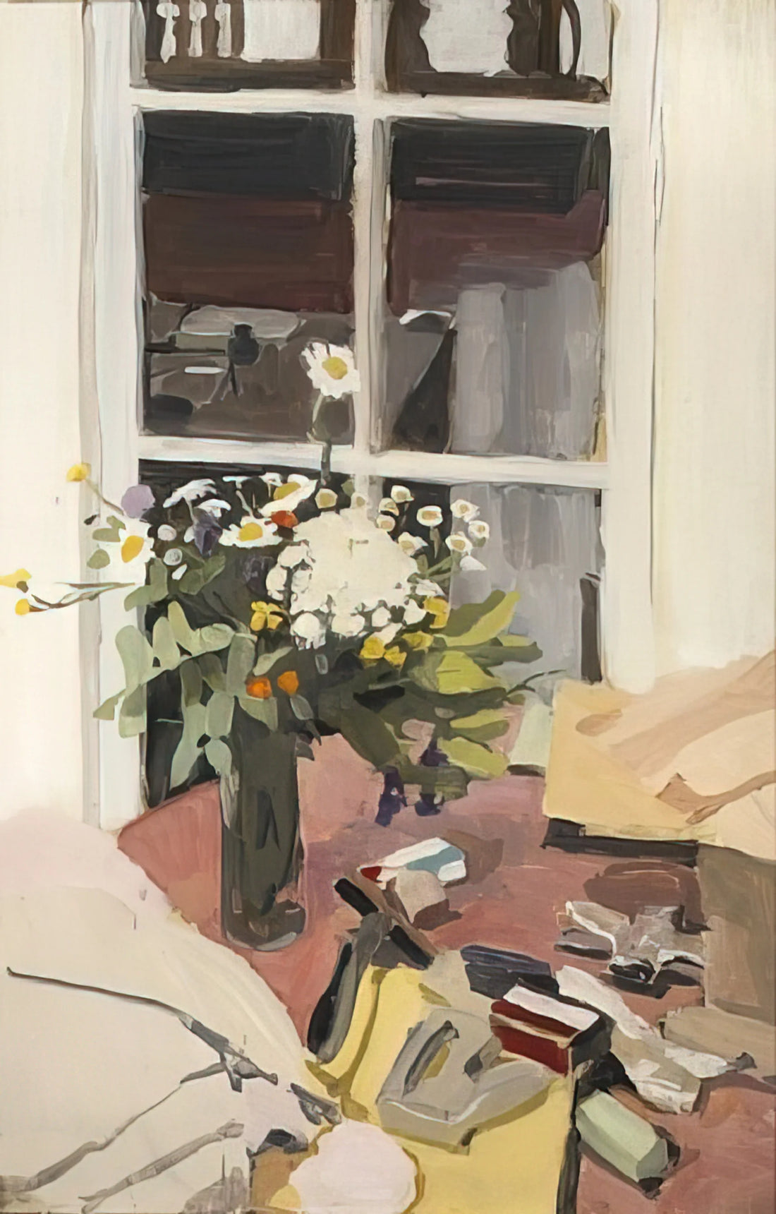 Fairfield Porter Posters: Capturing the Intimate Realism of an American Master - STILL LIFE WITH STAPLER 1970 by Fairfield Porter