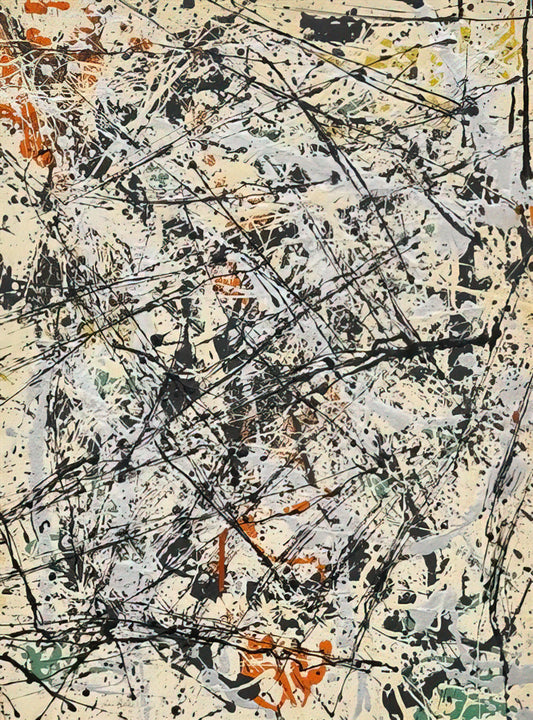 Famous Artist Splatter Paint: The Revolutionary Technique That Redefined Modern Art - NUMBER 32 1947 by Jackson Pollock