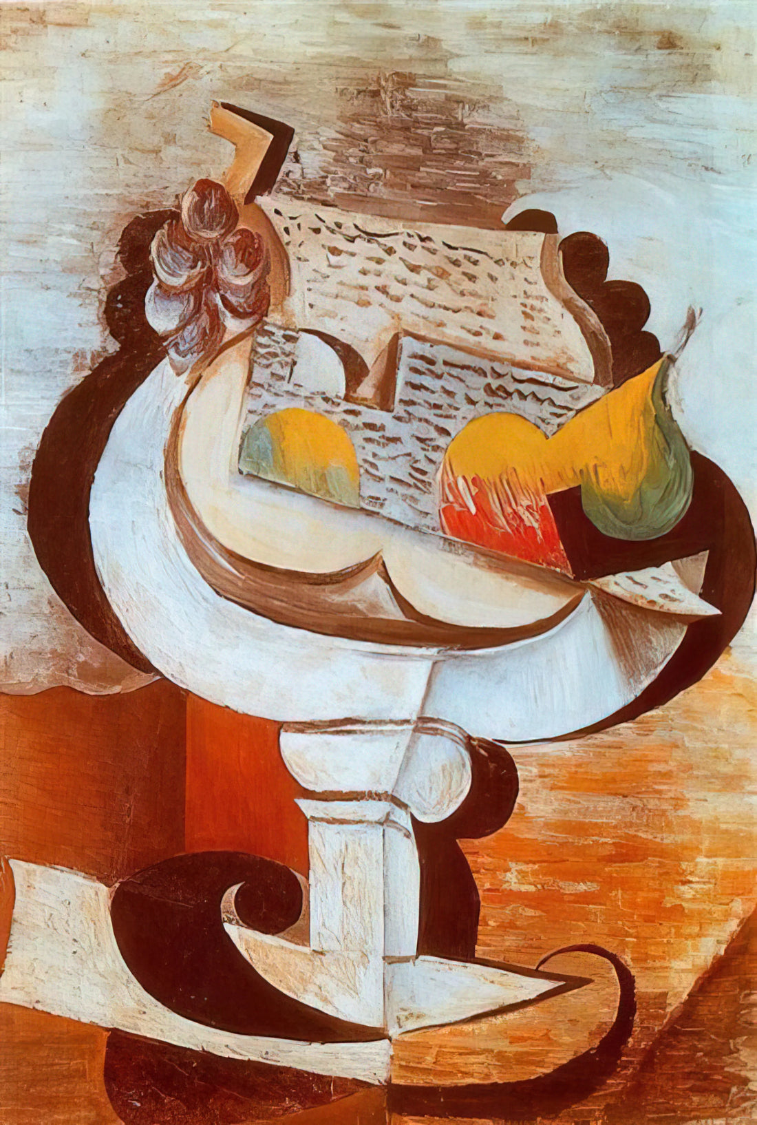 Fernande Olivier and Pablo Picasso: The Muse Who Shaped Cubism - Fruit dish by Pablo Picasso