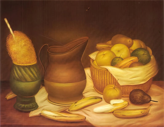 Fernando Botero Museum: A Journey Through Colombia's Most Iconic Artistic Vision - STILL LIFE 2 by Fernando Botero