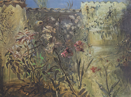 Gala and Salvador Dalí: The Muse, the Myth, and the Masterpieces - THE PATIO OF PORT LLIGAT by Salvador Dali