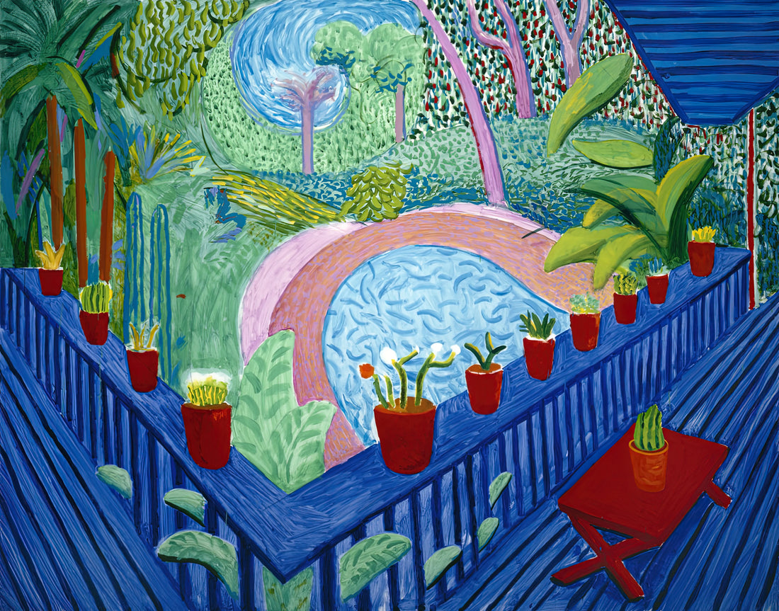 Garrowby Hill Print: A Masterpiece of British Landscape Painting by David Hockney - David Hockney by David Hockney