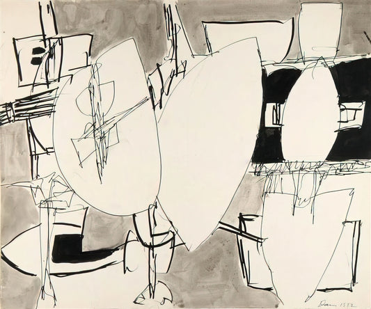 Gene Davis: The Washington Color Painter Who Transformed Stripes into Art - Inner Space - 1952 by Gene Davis