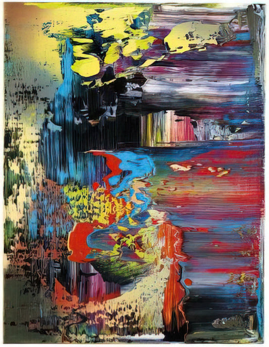 Gerhard Richter Artsy: A Master of Ambiguity and the Art of the Unfinished - ABSTRACT PICTURE 1 by Gerhard Richter